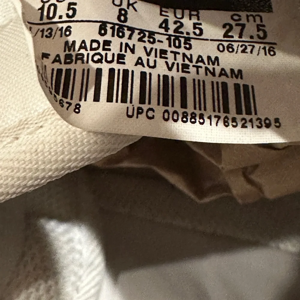 Nike Air Force 1 PRM White‎ Blue Tint 616725-105 Womens Size 10.5